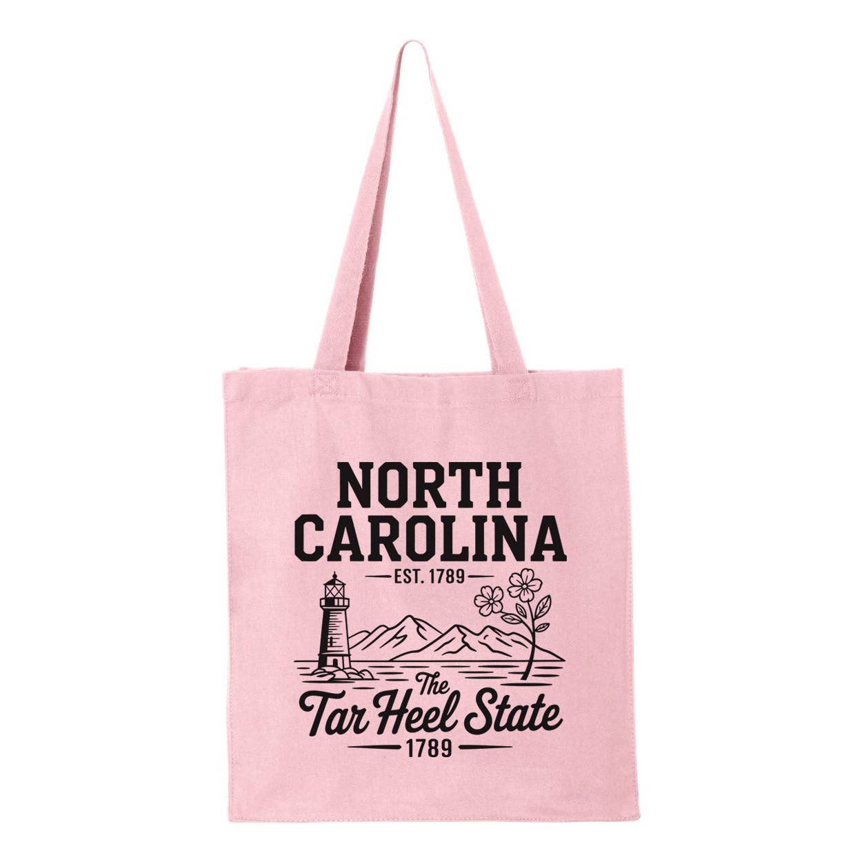 Lucky Luna Apparel - Wholesale Tote Bag - Women's - Tar Heel State North Carolina Tote Bag1