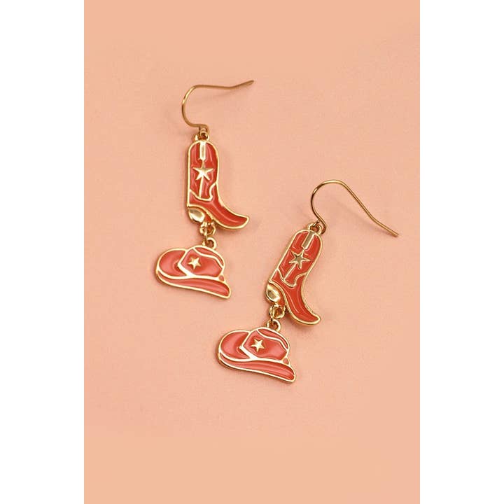 JOSSLYN by wall to wall - Venta al por mayor Pendientes colgantes - PENDIENTES COLGANTES PARA SOMBRERO Y BOTAS | 31E22480