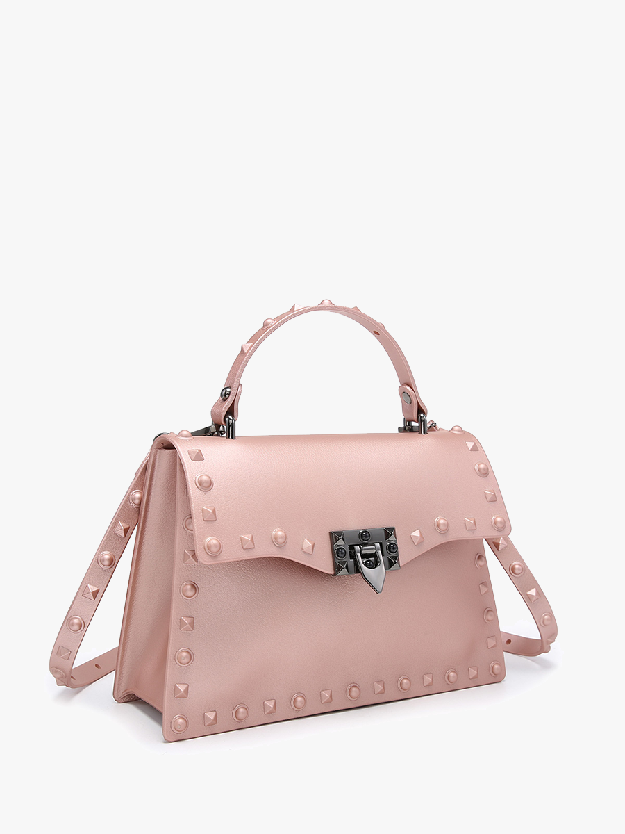 Jen & Co. - Wholesale Satchel - Women's - PP2044 Roxie Studded Crossbody/Clutch w/ Buckle Closure6