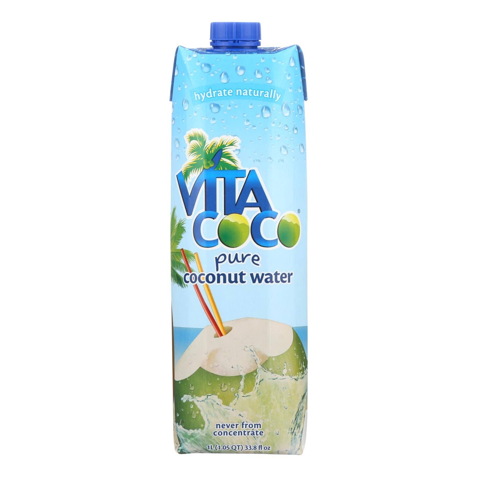 Ware Spark - Wholesale Fruit Juice - Vita Coco Coconut Water - Pure - Case Of 12 - 1 Liter0