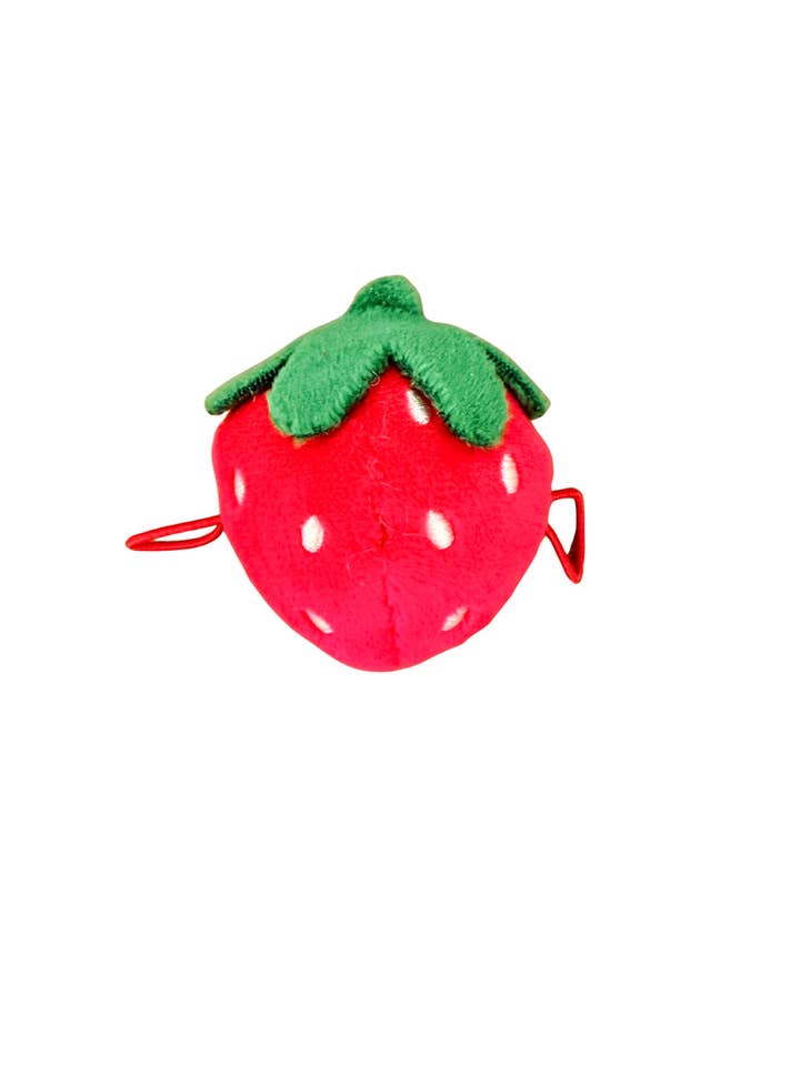 Strawberry Plush - Plushie Accessories for wholesale by The Bellinghamsters