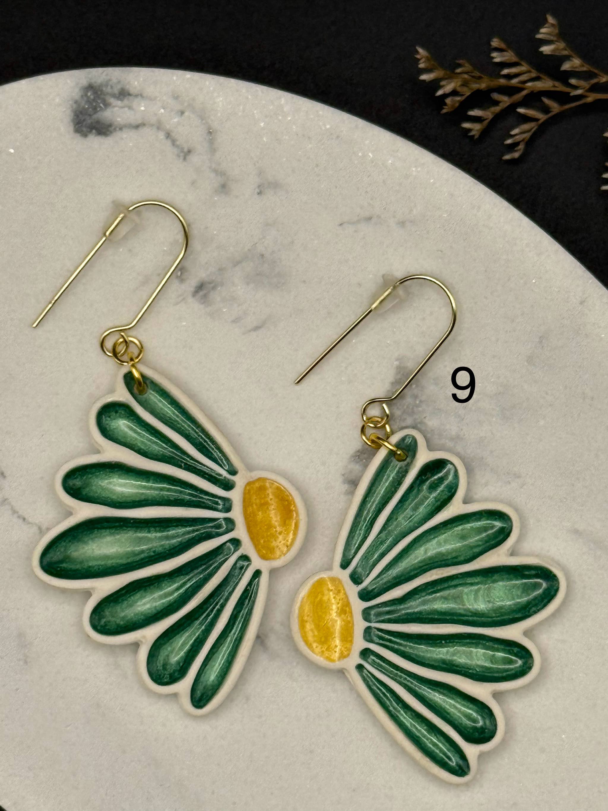 ELT Art Creations - Vente Boucles d'oreilles pendantes - Daisy Doos2