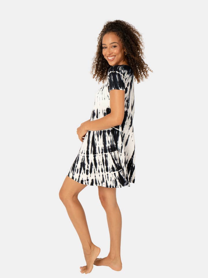 Hands To Hearts - Wholesale Dress - Women's - Free2Be Short Sleeve Dress9