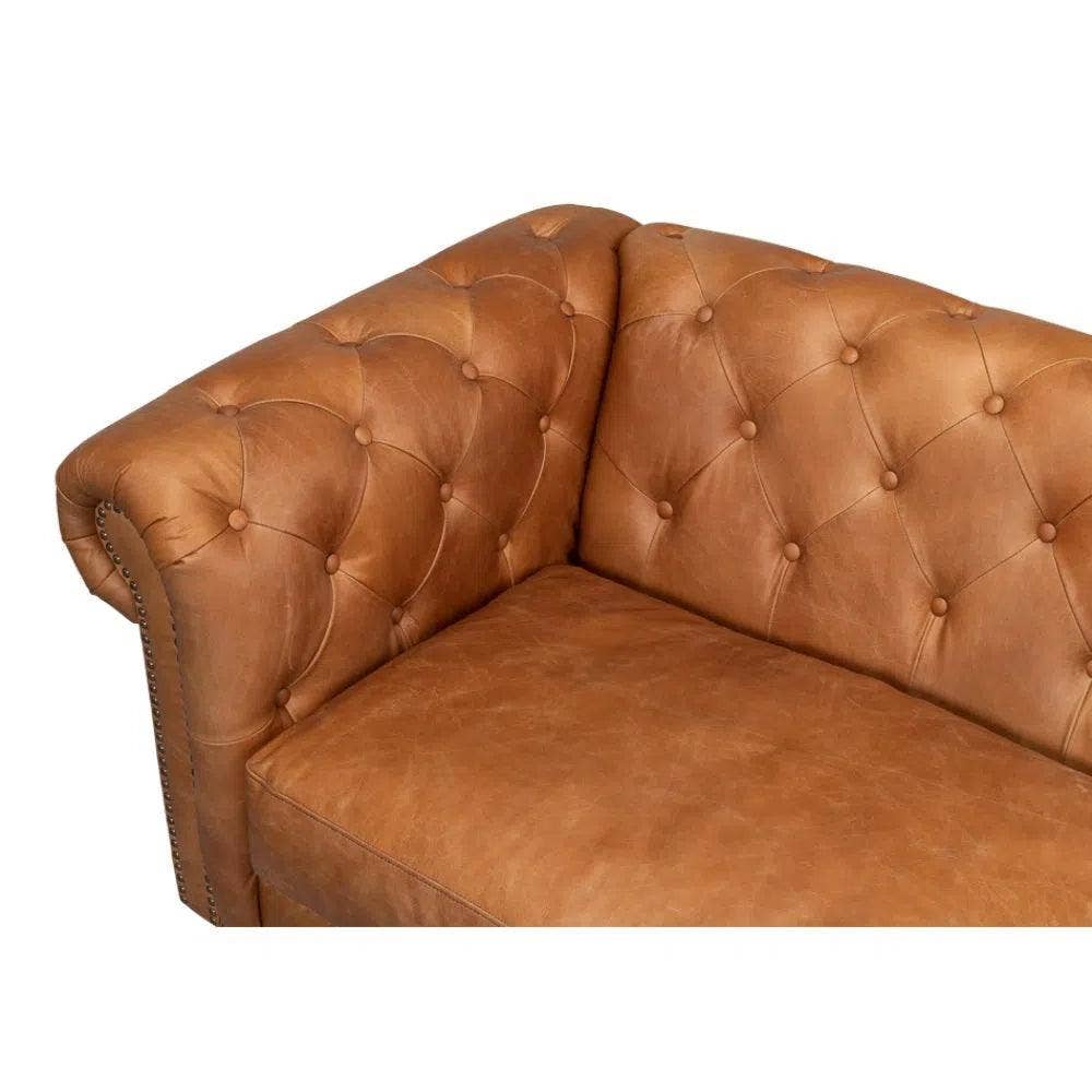 LOOMLAN - Wholesale Sofa - Chesterfield Kingston Sofa Tan Leather2