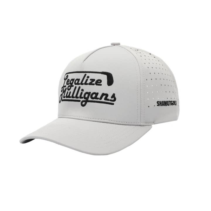 Shank It Golf - Wholesale Trucker Hat - Unisex - Legalize Mulligans Gray Golf Hat