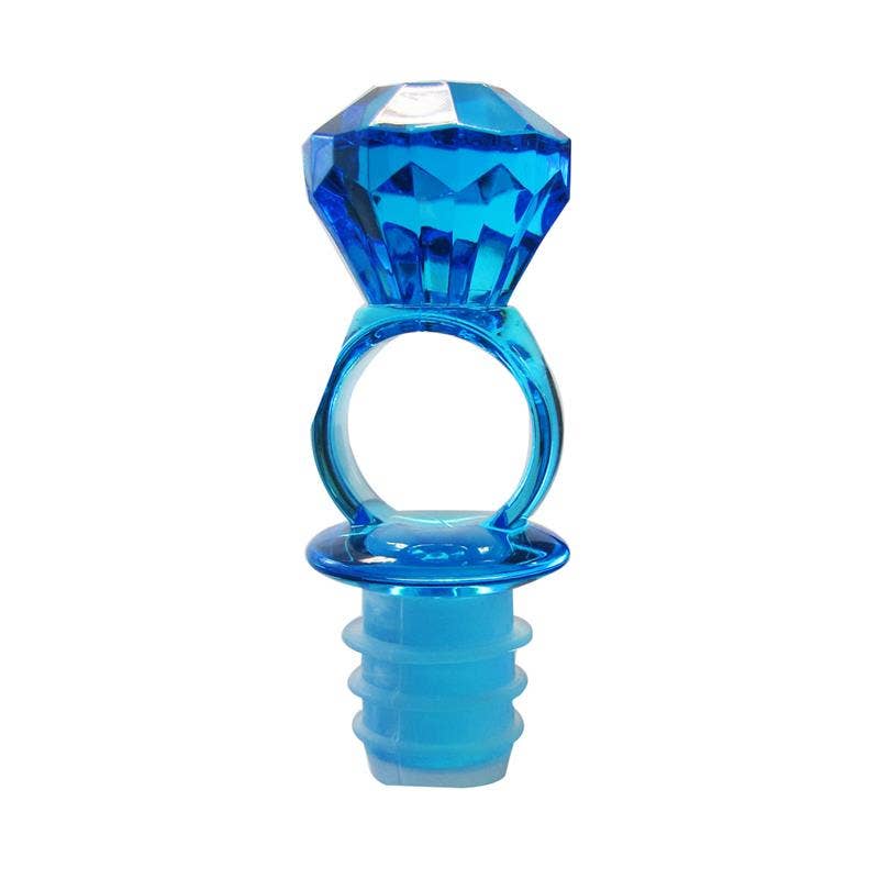 LeadingWare - Wholesale Wine Stopper - AC-0014 Diamond Ring Bottle Stopper0