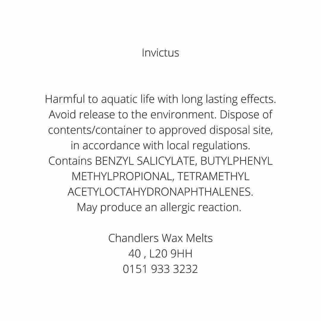 Chandlers Wax Melts – wholesale Wax melt – Invictus Wax Melt2