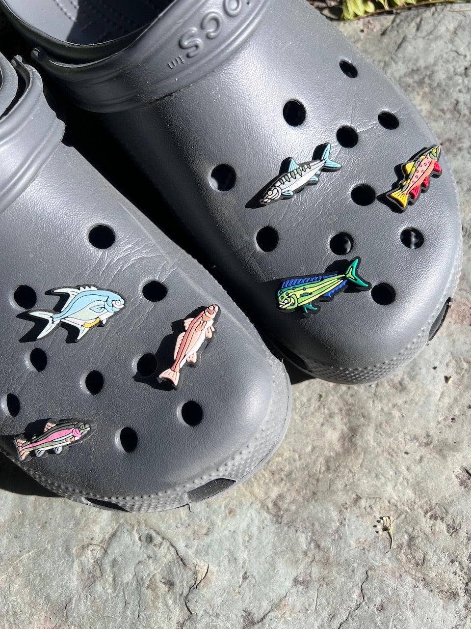 Hooked Pins - Vente Accessoire pour chaussures - Charme de chaussure - Mahi-mahi1