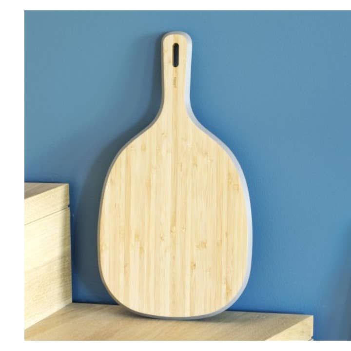 Bamboo Handle Board - Gray Trim for wholesale by Pebbly France