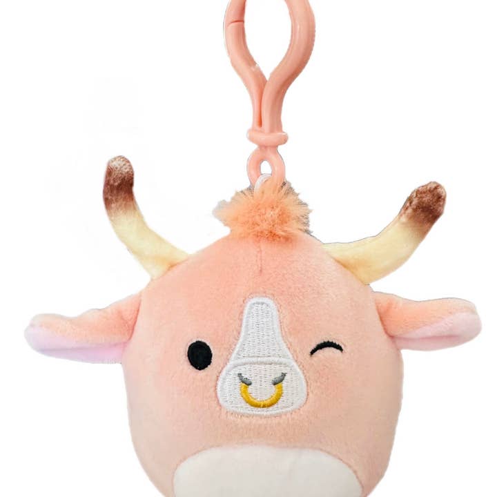 Authentic Street Signs – wholesale Fyllda/plyschleksaker - Barn och baby – Squishmallow Gosedjur 3,5" Clip Howland tjuren