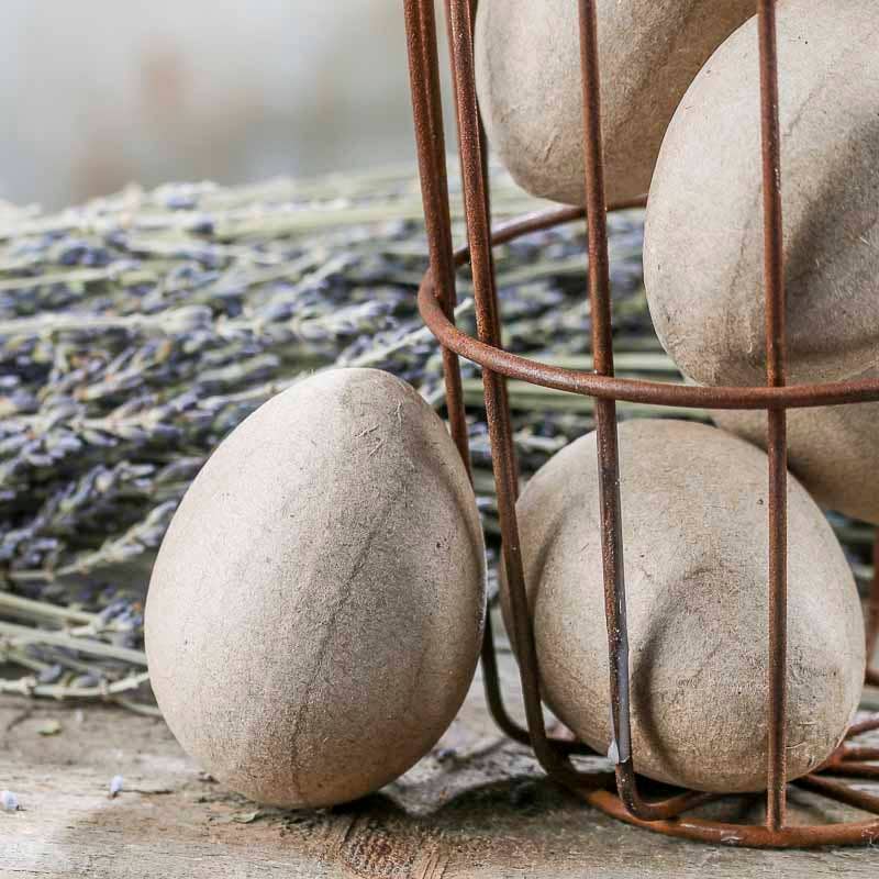 Factory Direct Craft - Wholesale Decorative Tabletop Object - Unfinished Paper Mache Egg - 2-1/2" L x 1-3/4" Dia.1