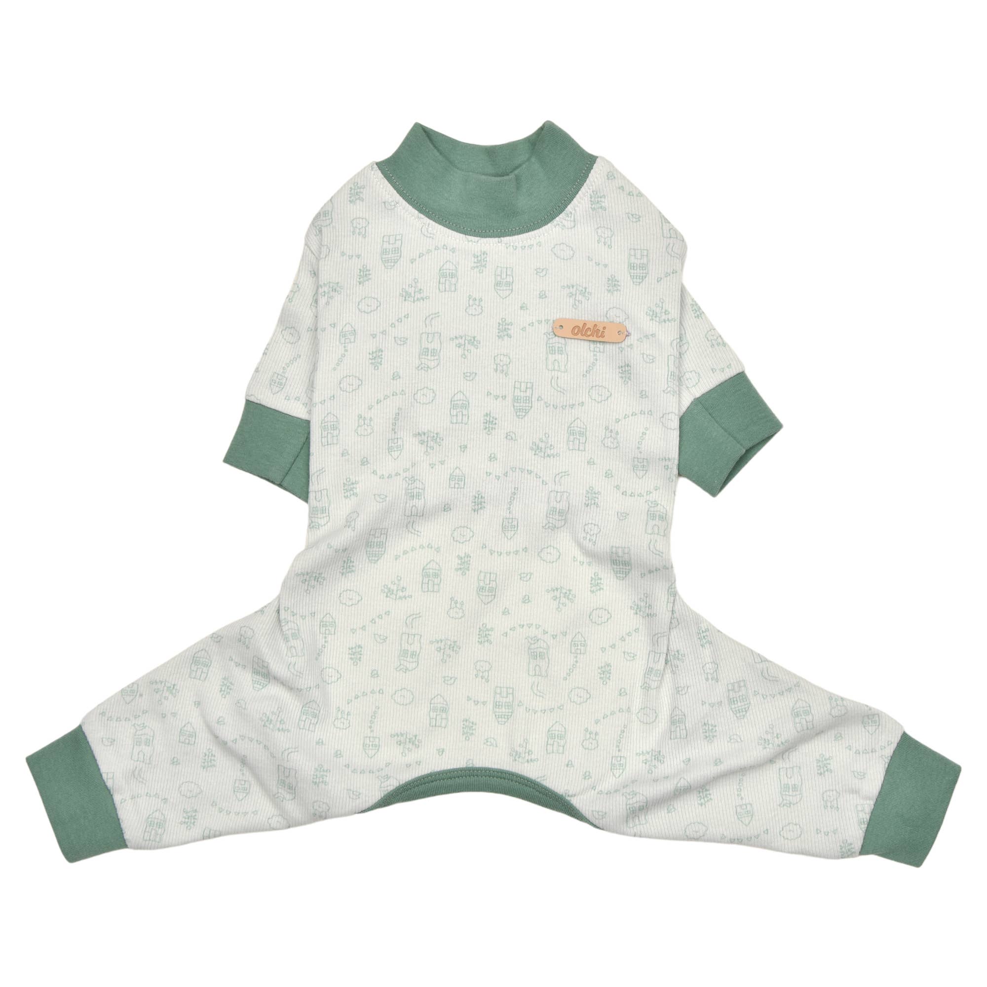 Olchi – wholesale Pet shirt – Dog – Olchi Village All-in-One - Dog Shirt4