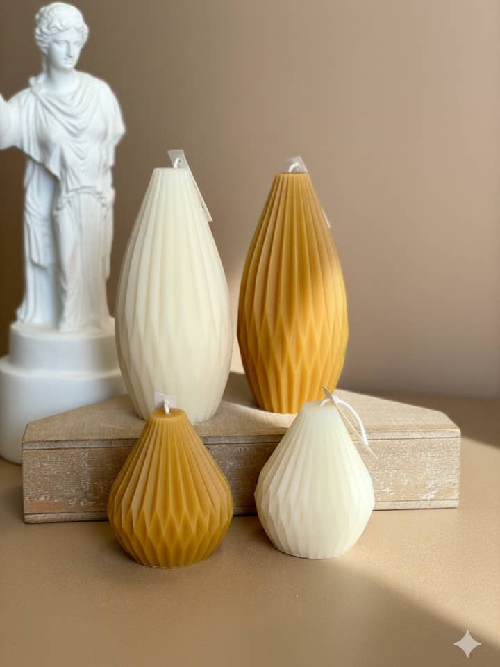 Origami Lantern Handmade Candle for wholesale by Crazy About Candles