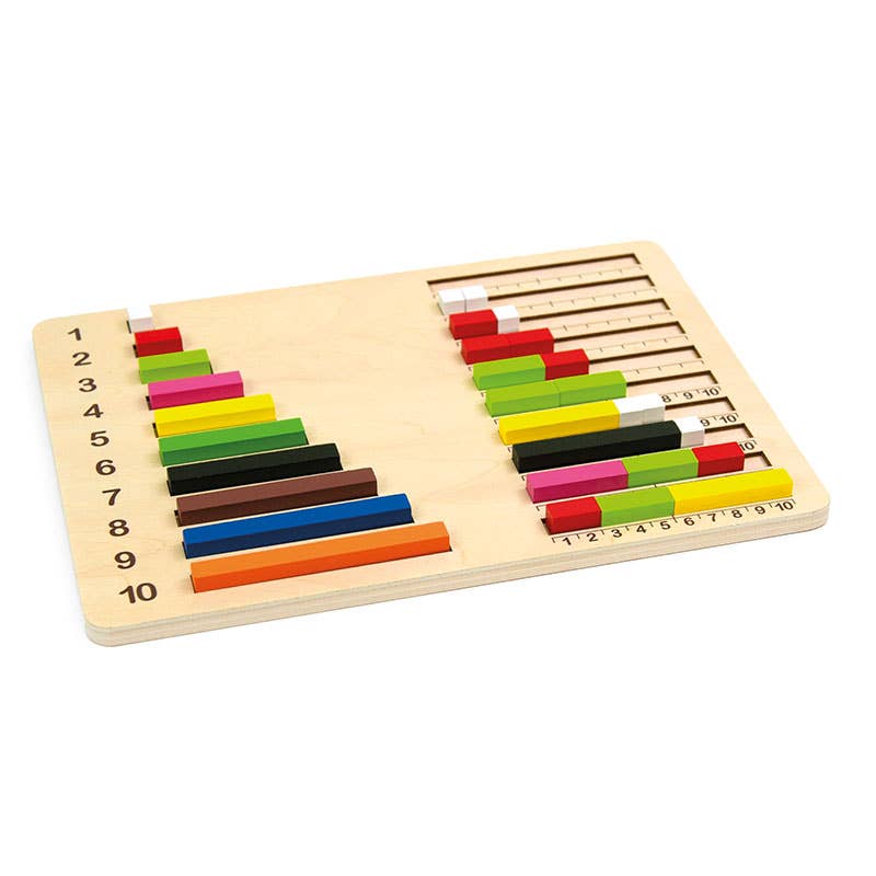 TOYS SERVICE, SL. -ANDREU TOYS- - Vente Jouet en bois – enfant - Planche pour barres de fractions3