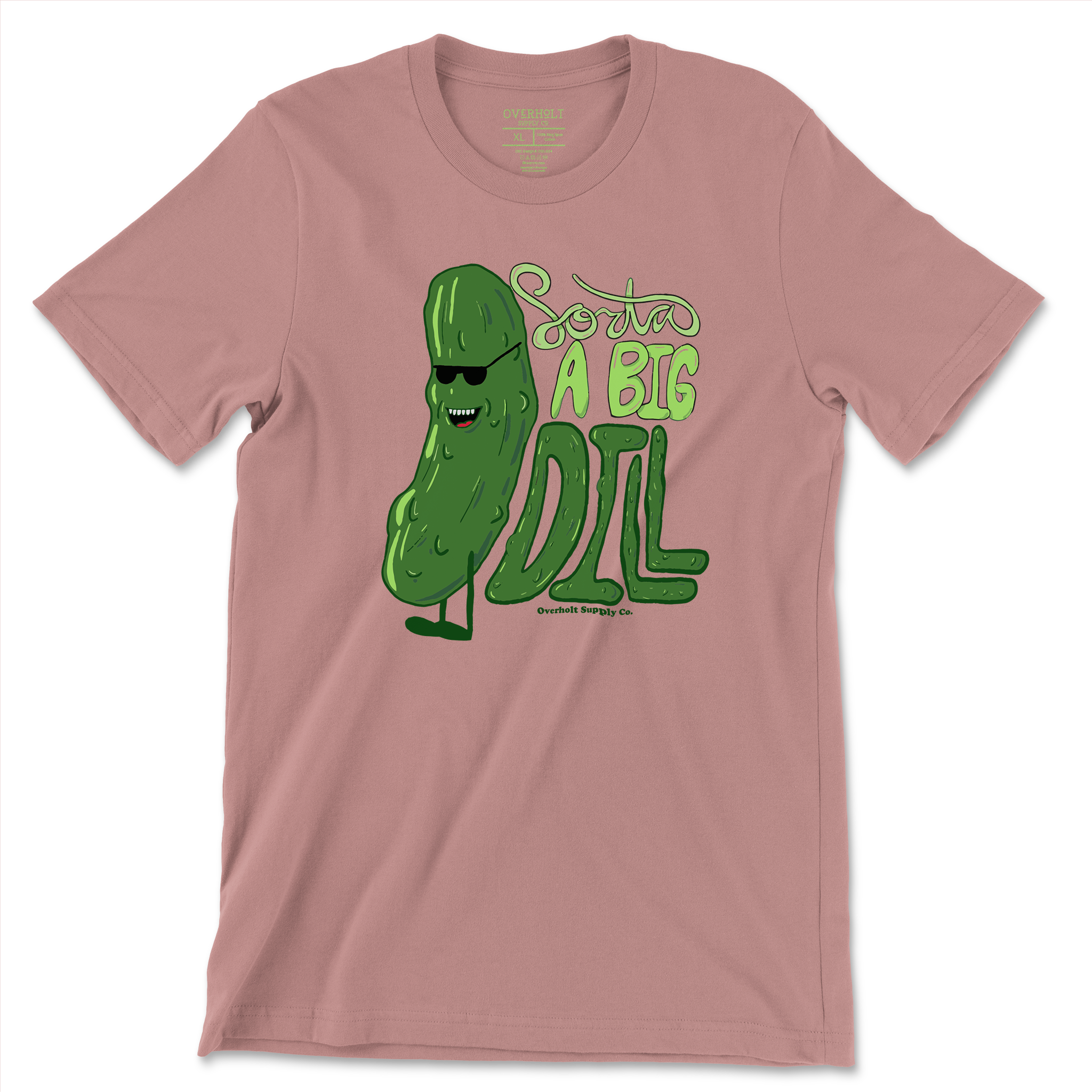 Overholt Supply Co. - Wholesale Screen Printed T-Shirt - Unisex - OSC-034 Big Dill4