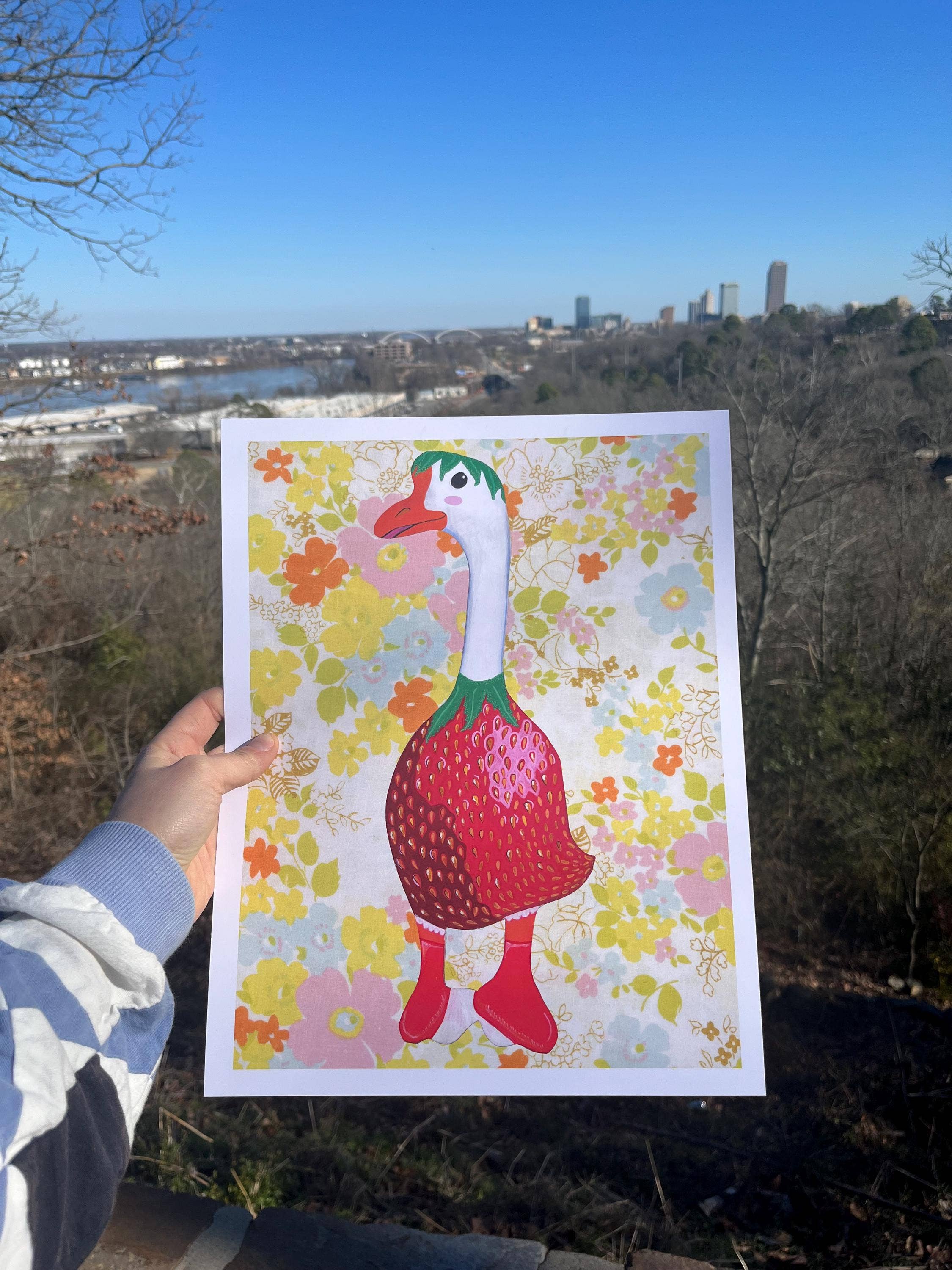 Brendull Fly Art - Wholesale Art Print - Gooseberry Print3