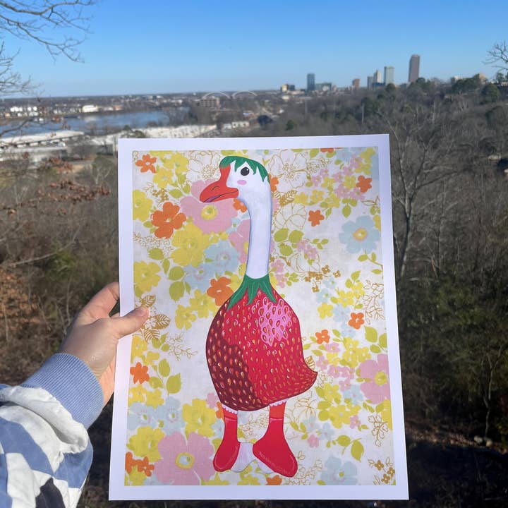 Brendull Fly Art - Wholesale Art Print - Gooseberry Print3