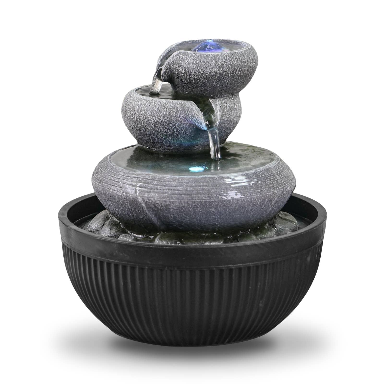 Zen'Arôme – wholesale Decorative tabletop object – Nature Geelong Indoor Fountain – Sleek & Modern Design16