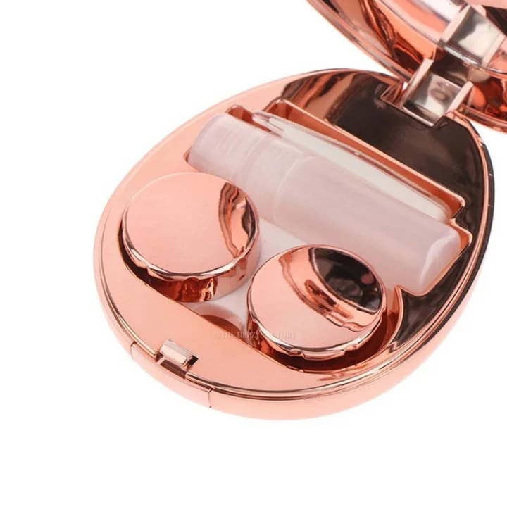 Oval lens case | Rose für den Großhandel von DEZZY'S