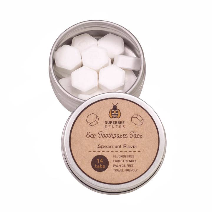 Dentos – Ekologiska tandkrämstabletter 14 tabletter för wholesale av SuperBee - Eco Living Made Easy