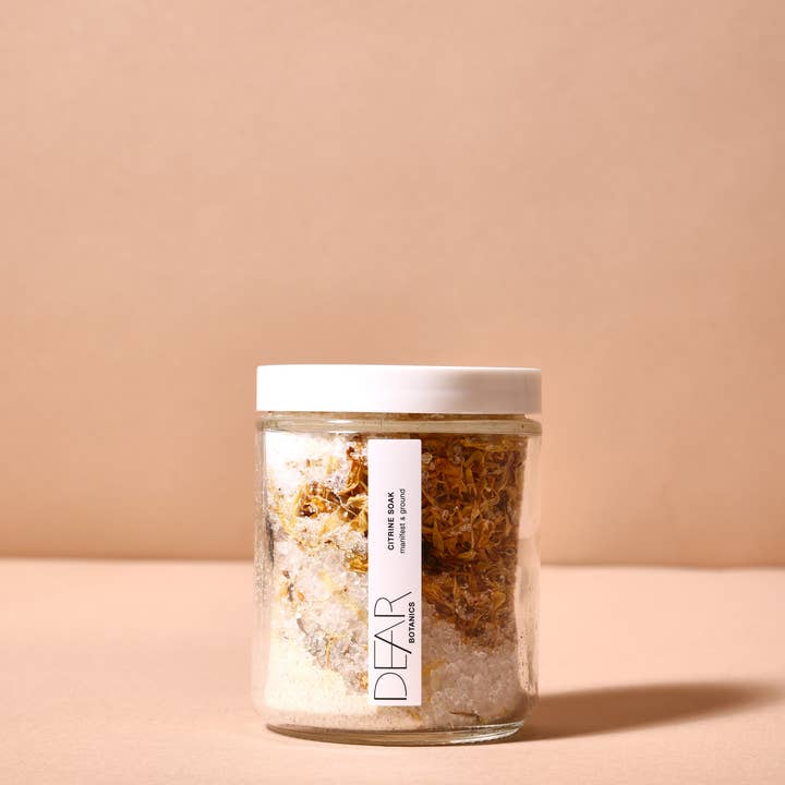 Citrine Soak for wholesale by Dear Botanics