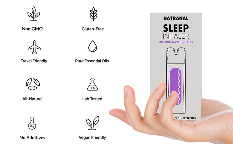 Natranal – wholesale Aromatherapy inhaler – Natranal Sleep Aromatherapy Aromatherapy Dual Chamber Nasal 3