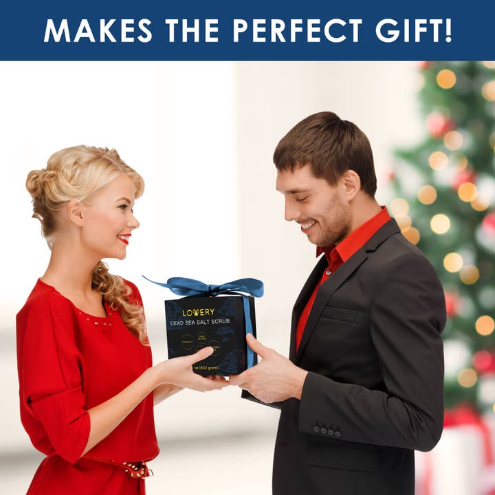 Lovery – wholesale Body scrub/exfoliant – Dead Sea Salt Scrub - 2Pack Handmade Exfoliating Salt Scrub5