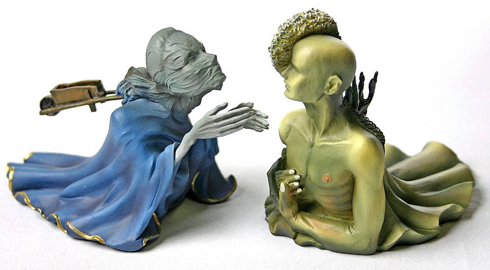 Museum Wholesale Inc - Wholesale Sculpture - Tristan and Isolde Ballet by Salvador Dali - SD072