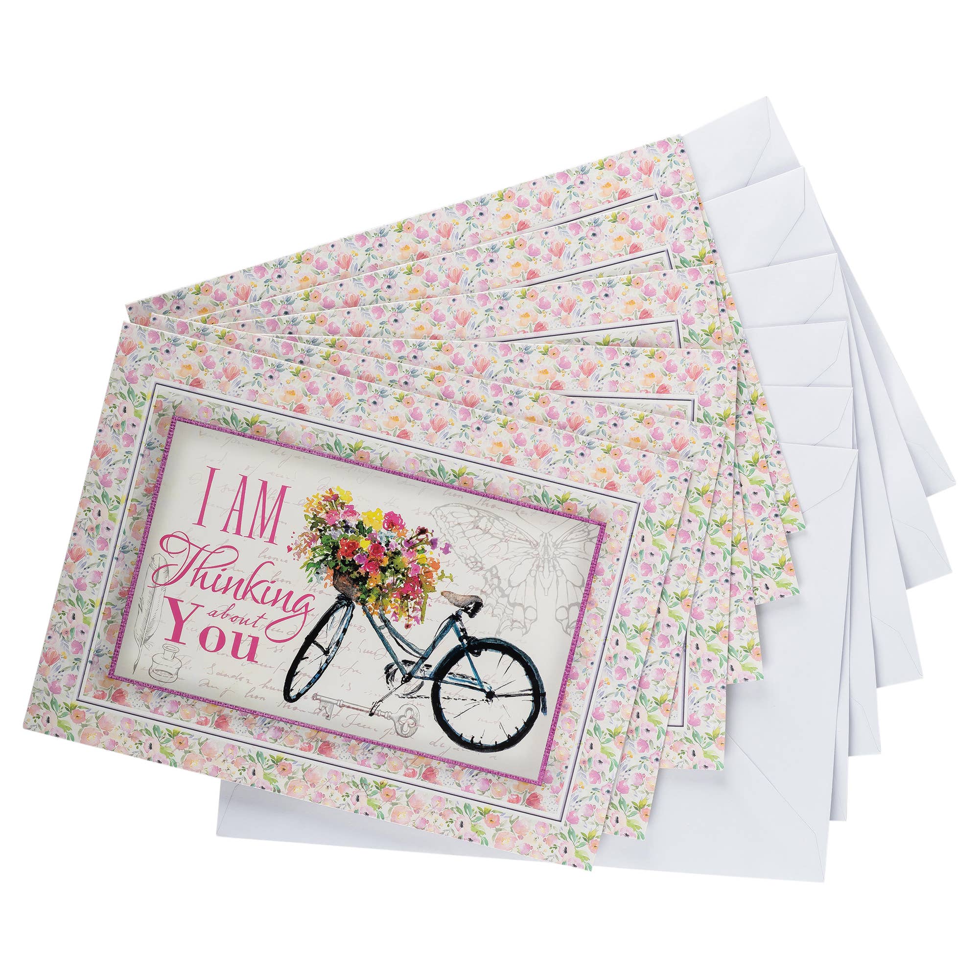 Divinity Boutique - Wholesale Thinking of You Card - Single Cards: Thinking of You, Jeremiah 29:11 (Set of 6)7
