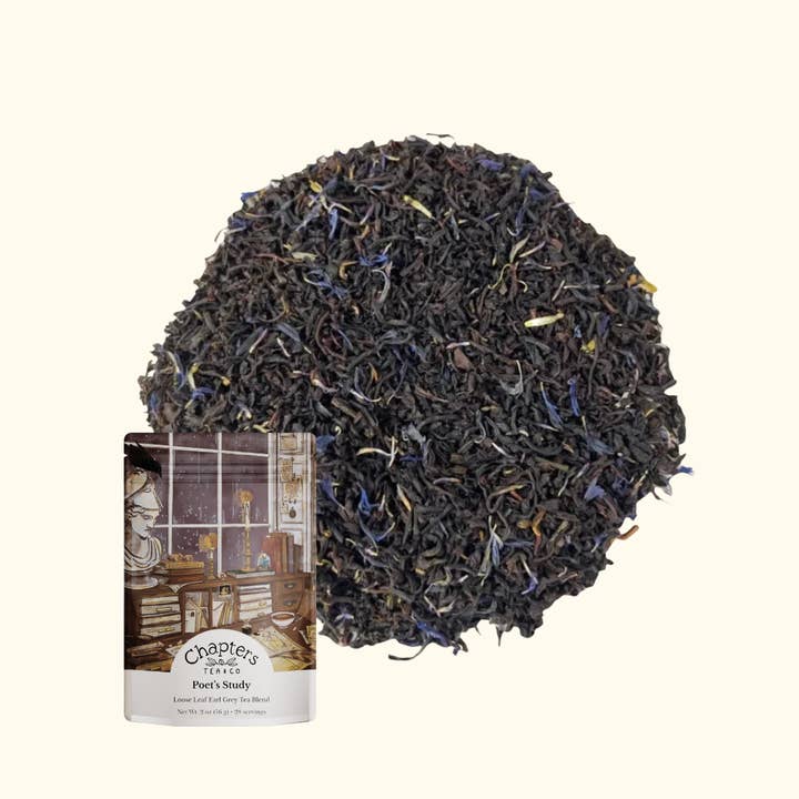 Poet's Study (Classic Bergamot Earl Grey Tea) 2oz for wholesale by Chapters Tea & Company