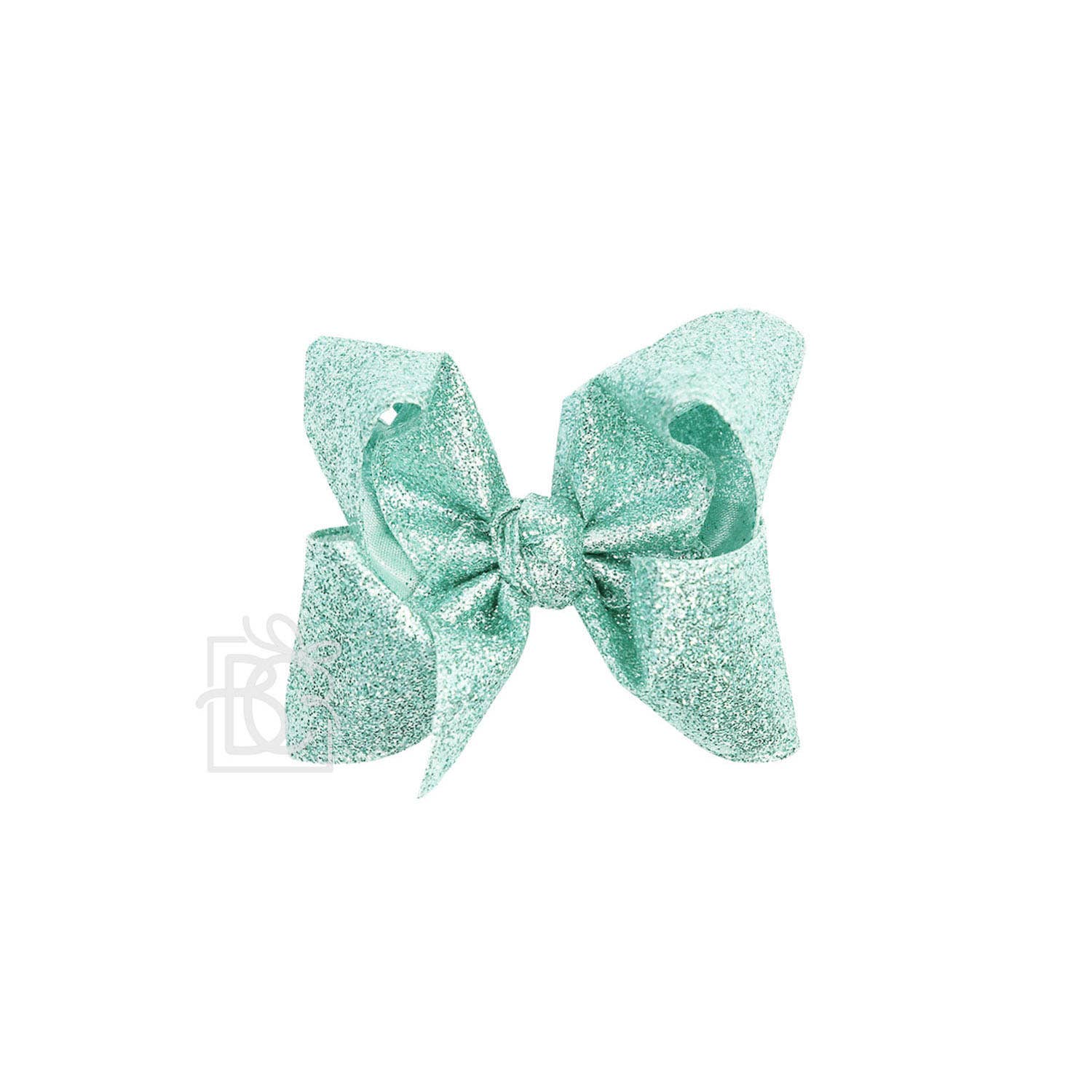 Beyond Creations, LLC - Wholesale Hair Bow - Kids - GLITTER METALLIC BOW ON CLIP4