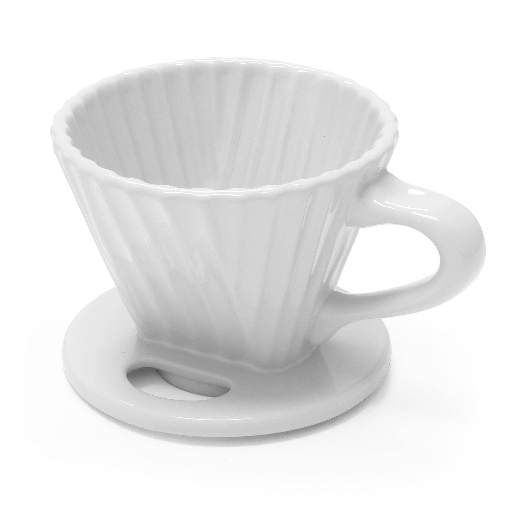 Chantal Cookware - Wholesale Pour Over & Dripper - Ceramic Filter (8oz) - Design inspired by the shape of the L1