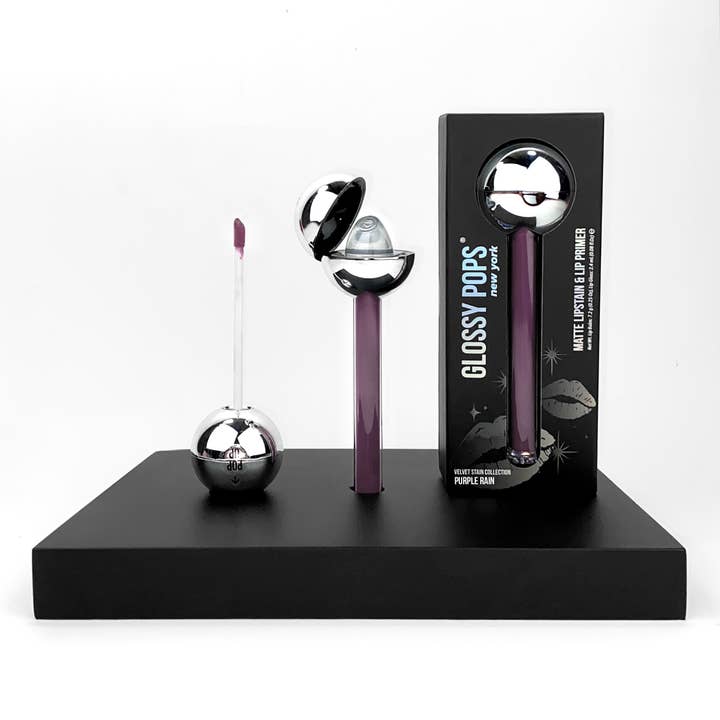 Purple Rain Lip Stain Glossy Pop for wholesale by Glossy Pops
