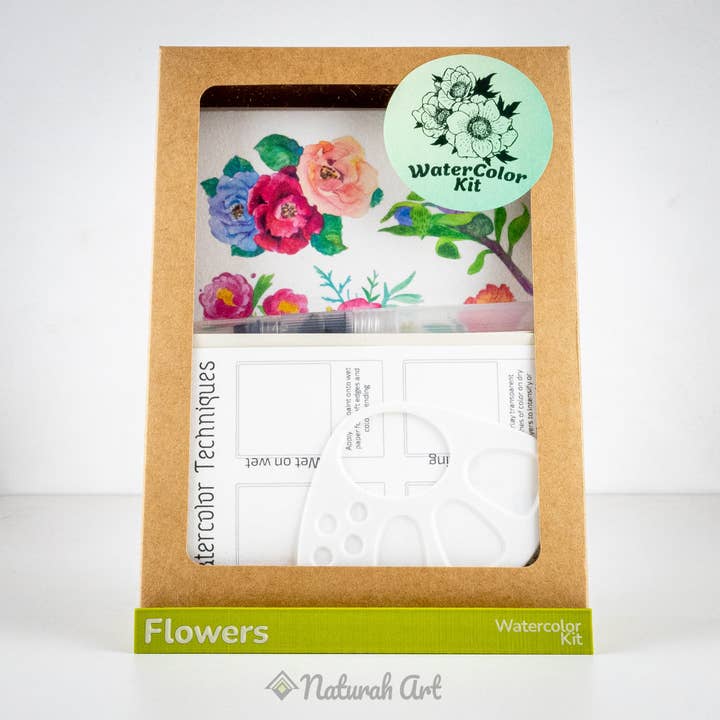 Flowers WaterColor Set for wholesale by Naturah