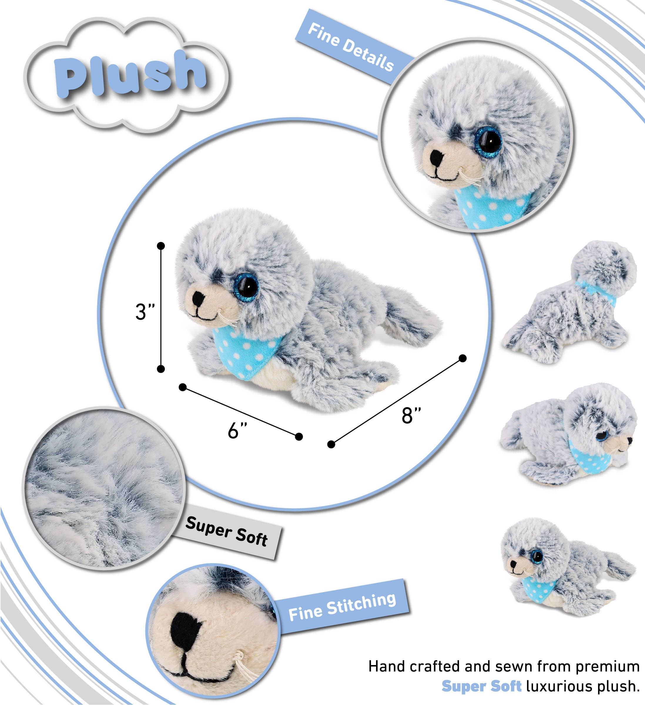 Cota Global - Wholesale Stuffed/Plush Toy - Kids & Baby - Super Soft Plush - Sea Lion2