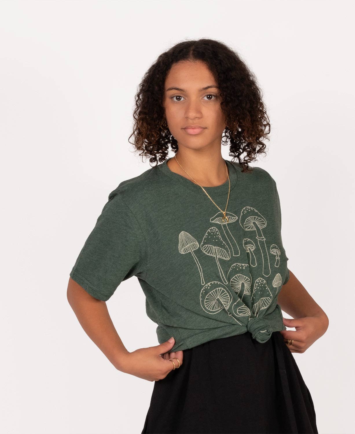 Soul Flower - Wholesale Screen Printed T-Shirt - Unisex - Mushrooms Recycled T-Shirt - Unisex - Souvenir Tees5