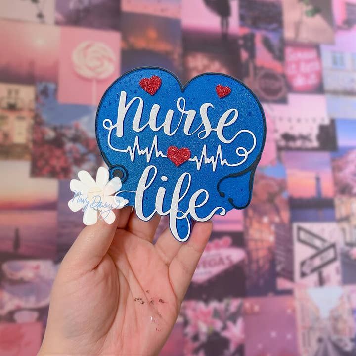 Nurse Life Car Freshie for wholesale by Navy Daisy Boutique