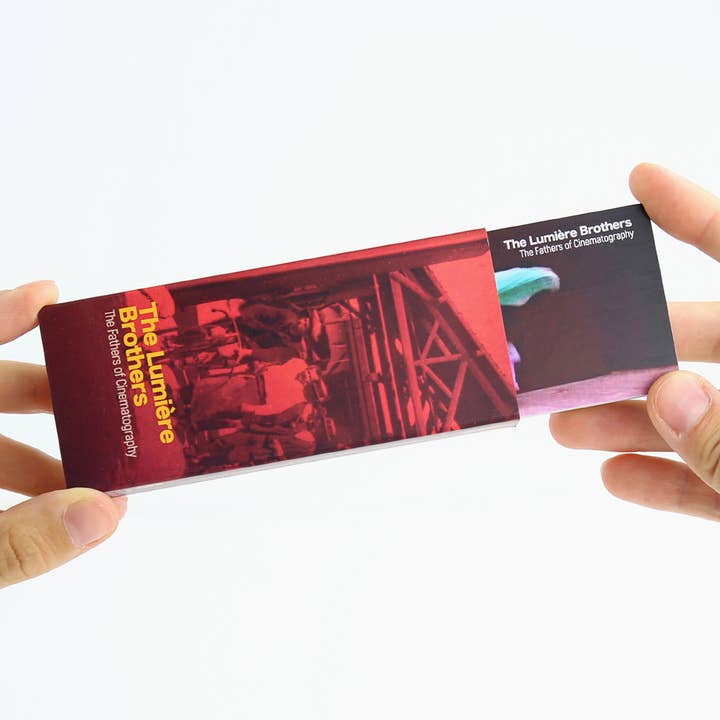 Flipboku – Großhandel Buch zum Thema Kunst & Unterhaltung – The Lumière Brothers Flipbook – Die Väter des Kinematographen3