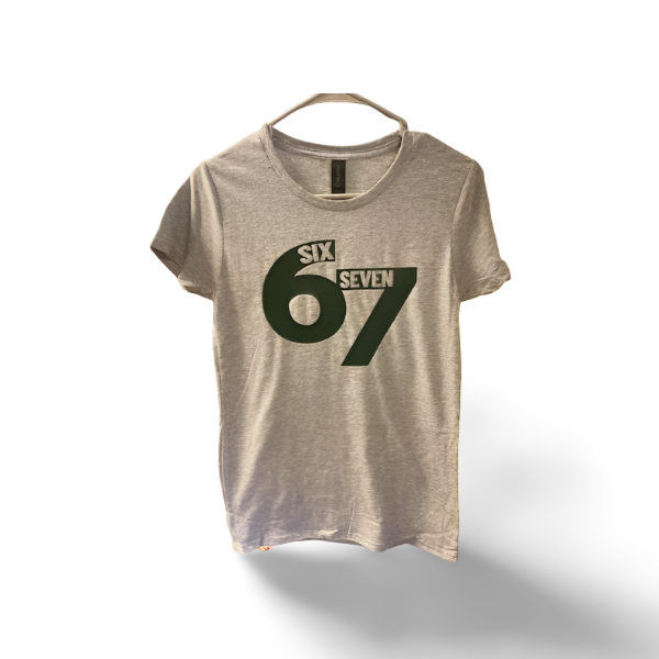 Granny & Grandpa's Custom Creations – T-shirt estampada - Unissexo por atacado – Camiseta Meme Seis Sete Engraçada Unissexo Moderna Gráfica3