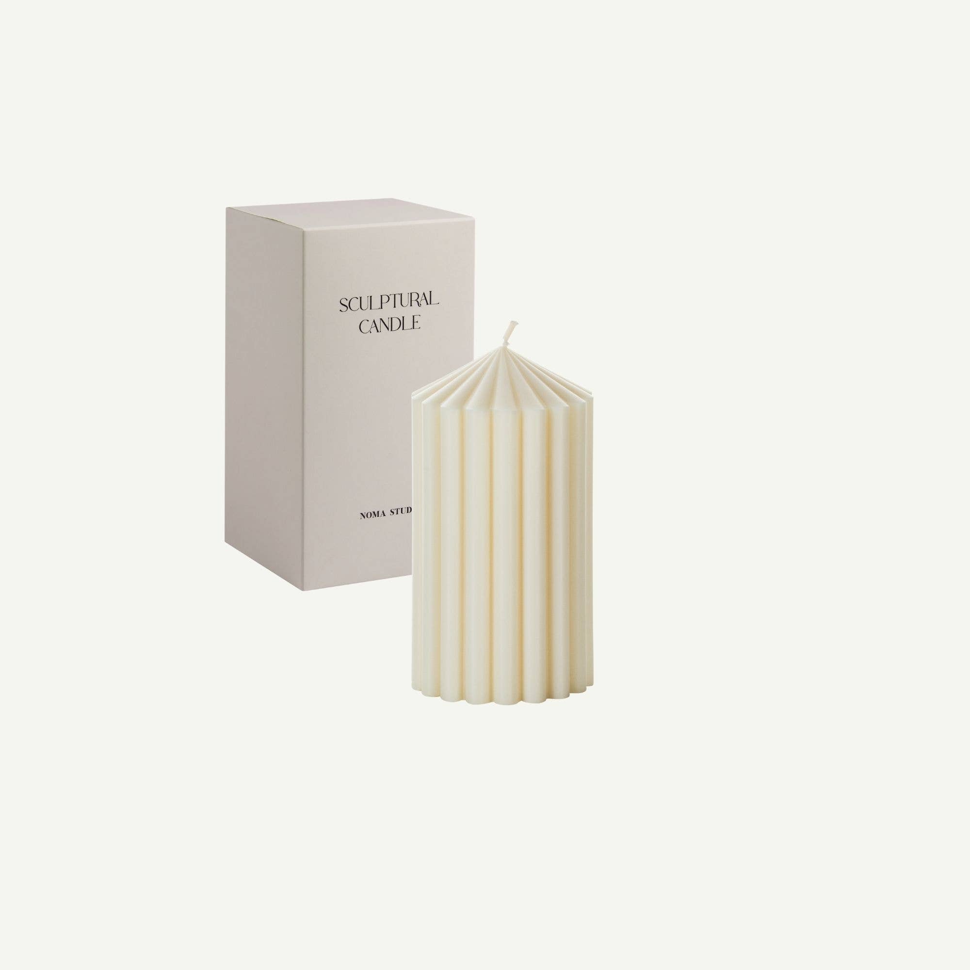 NOMA Studio - Wholesale Novelty Candle - Sculpture Candle Siena – Rapeseed Wax, H 13 cm5