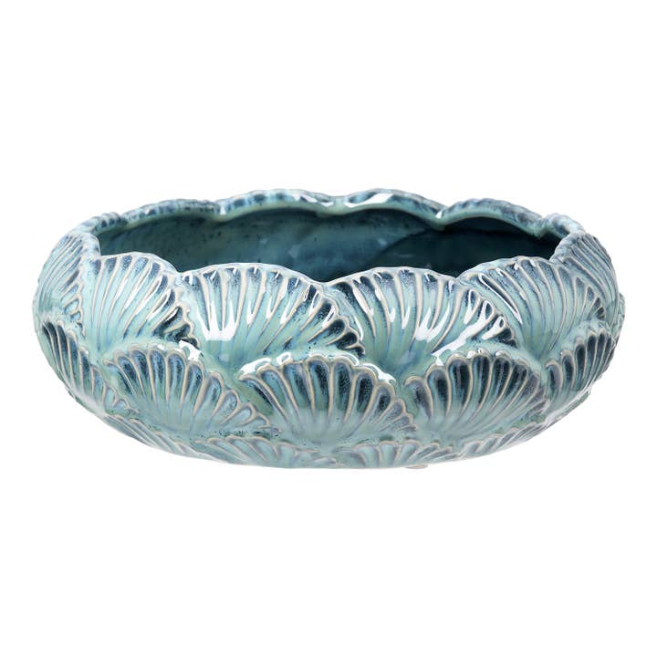 Salamanca bowl blue; green H. 8.5 cm, PU 2 for wholesale by Gilde Handwerk Macrander GmbH & Co. KG