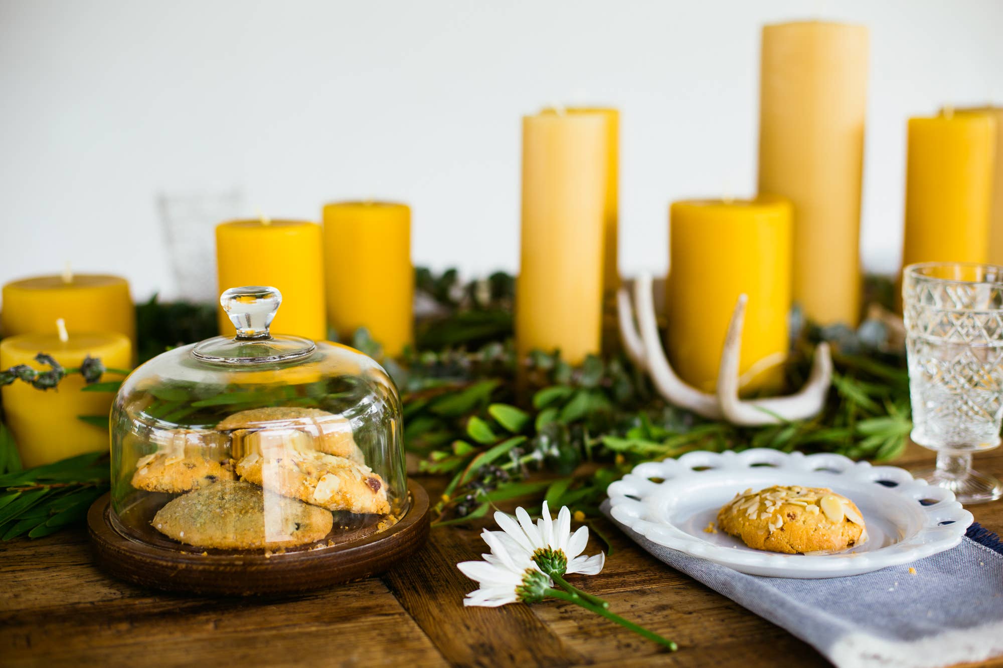 The Beeswax Co. - Wholesale Pillar Candle - 3 Inch Beeswax Pillars7