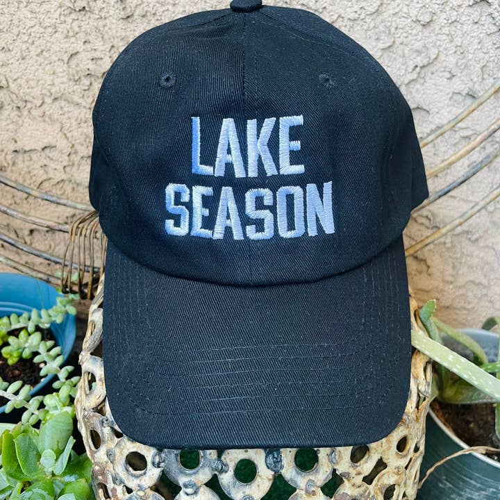 Lake Season Embroidered Hat for wholesale by Free Spirit