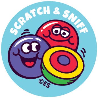 EverythingSmells, LLC - Wholesale Sticker - 80s Candy EverythingSmells Scratch & Sniff Stickers2