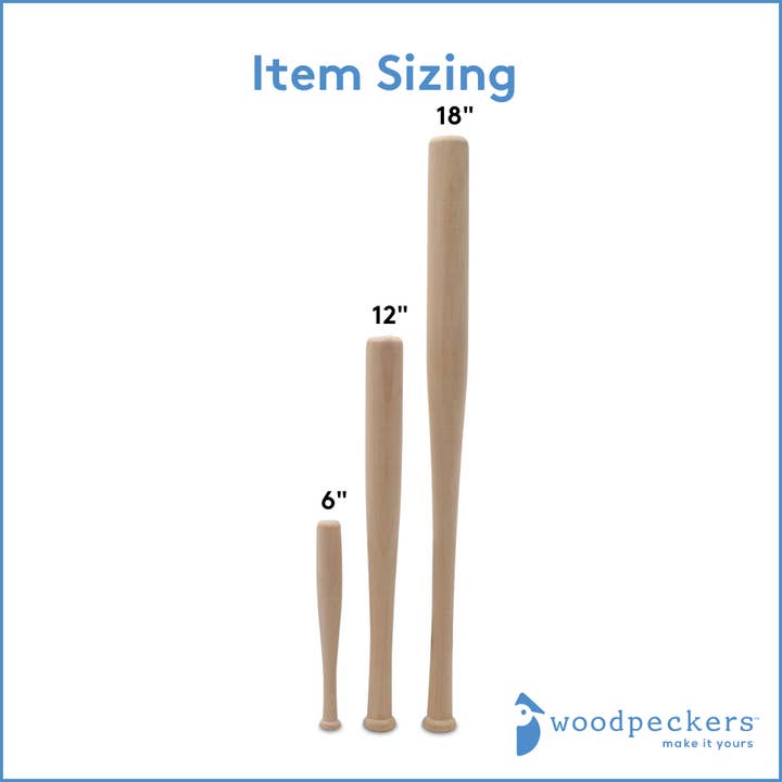 Woodpeckers Crafts - Wholesale Craft Supplies - Split Bat4
