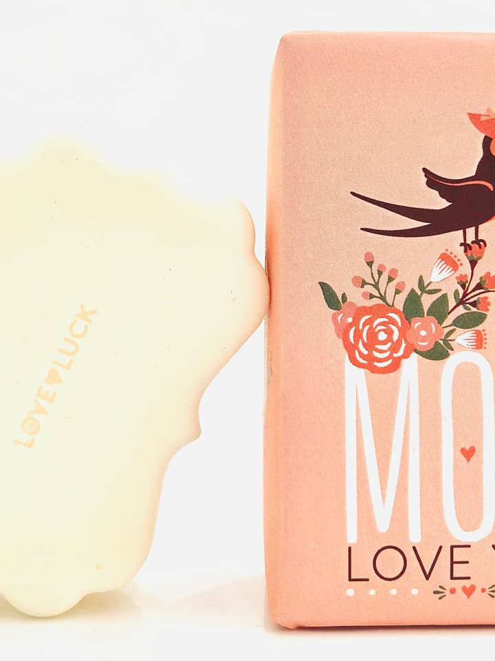 Bar Soap Mom Bird for wholesale by Love & Luck Greetings