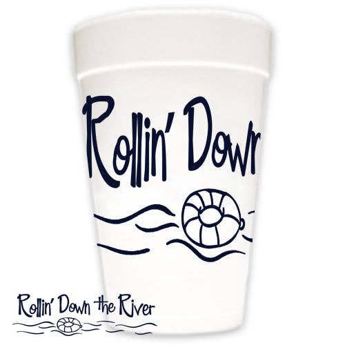 Rollin Down the River - verpakking van 10 stuks voor wholesale door Sassy Cups