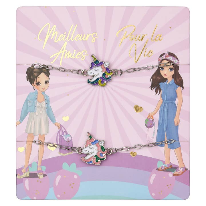 STELLA GREEN - Wholesale Beaded Bracelet - Kids - Friendship Bracelets X 2 – Teen Belle Collection7