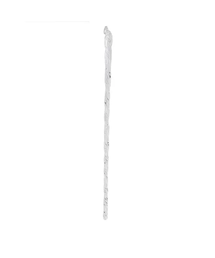 Kurt S. Adler, Inc. - Wholesale Ornament Set - 3.5" GLASS CLEAR TWIST ICICLE ORNAMENTS 12PC2