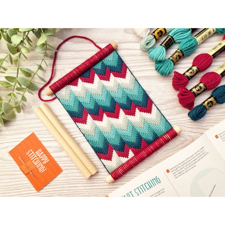 Bargello Tapestry Kit, Chevron Wall Hanging Bargello Kit and other Purchase Wholesale loom loops. Free Returns & Net 60 Terms on Faire trending on Faire.
